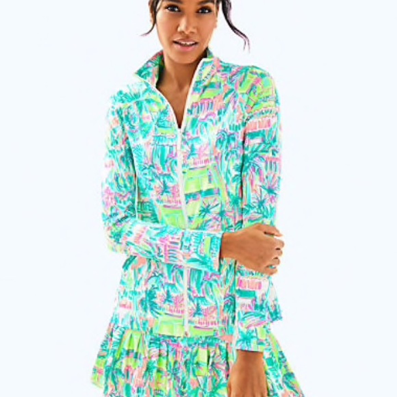 Lilly Pulitzer Jackets & Blazers - SOLD❌NWT Lilly Pulitzer Hadlee Tennis Jacket, S